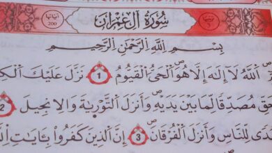 تفسير رؤية آل عمران في المنام